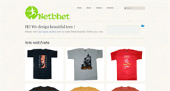 Desktop Screenshot of marathitshirts.netbhet.com